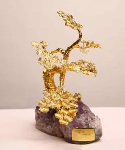 Cây bonsai mạ vàng